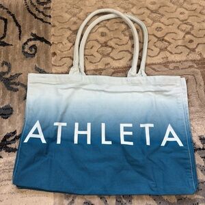 Athleta Ombre Blue Tote Bag
